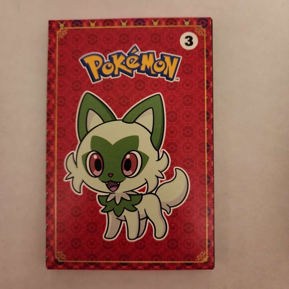 2023 McDonald's Toy #3 Pokemon Sprigatito